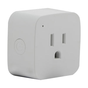 Satco S11269 Starfish WiFi Smart Plug 120V Outlet 10 Amp Mini Square 2-Pack