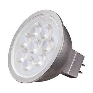 Satco S11334 6.5 Watt MR16 LED 2700K GU5.3 base 25 deg. Beam Angle 12 Volt