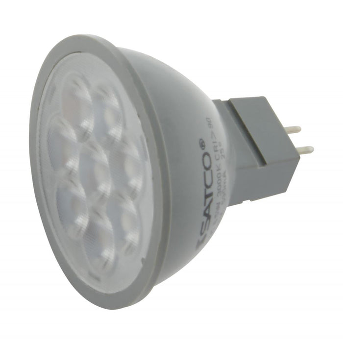 Satco S11340 6 Watt MR16 LED 2700K GU5.3 base 40 deg. Beam Angle 24 Volt