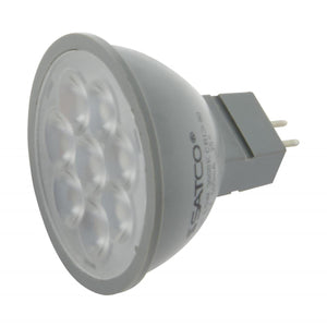 Satco S11341 6 Watt MR16 LED 3000K GU5.3 base 40 deg. Beam Angle 24 Volt