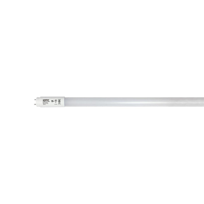 Satco S11950 7 Watt 18 Inch T8 Linear LED Medium Bi-Pin G13Base 3000K 50000 Average Rated Hours 700 Lumens Type B Ballast Bypass