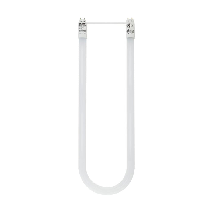 Satco S11971 13 Watt T8 U-Bend LED 3500K Type A/B Ballast Dependent or Ballast Bypass Single or Double Ended Wiring