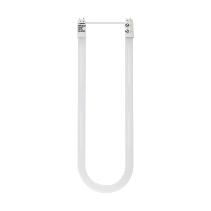 Satco S11972 13 Watt T8 U-Bend LED Medium bi-pin base 4000K Type A/B Ballast Dependent or Ballast Bypass Single or Double Ended Wiring