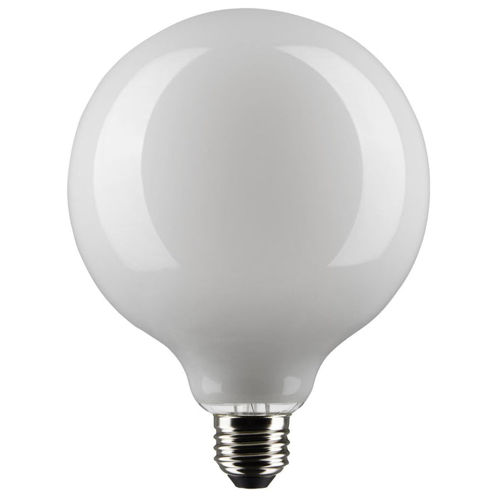 Satco S21257 6 Watt G40 LED; White; Medium base; 90 CRI; 4000K; 120 Volt
