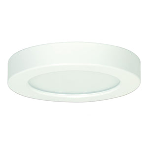 Satco S21501 10.5 watt 5.5" Flush Mount LED Fixture 4000K Round Shape White Finish 120 volts
