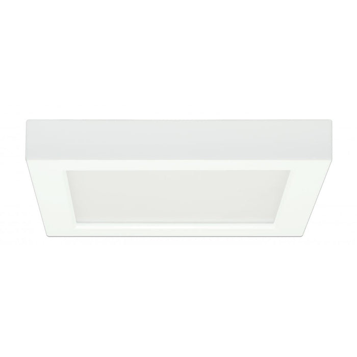 Satco S21511 13.5 watt 7" Flush Mount LED Fixture 4000K Square Shape White Finish 120 volts
