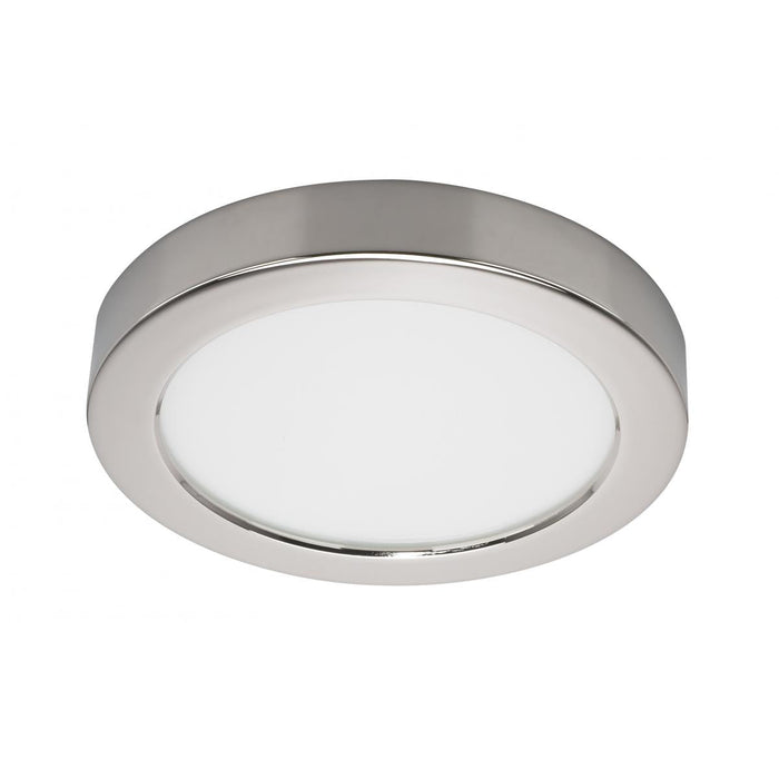 Satco S21527 13.5 watt 7" Flush Mount LED Fixture 3000K Round Shape Polished Chrome Finish 120 volts