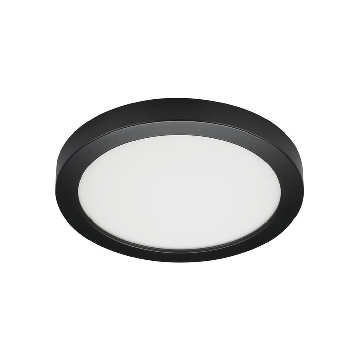 Satco S21530 18.5 watt 9" Flush Mount LED Fixture 3000K Round Shape Black Finish 120 volts