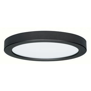 Satco S21541 25 watt 13" Flush Mount LED Fixture 3000K Round Shape Black Finish 120 volts