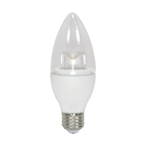Satco S28575 3.5 Watt B11 LED 3000K Medium base 120 Volt