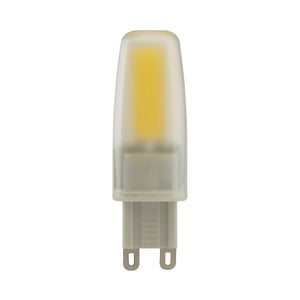 Satco S28682 4 Watt JCD LED Frost 3000K G9 base 120-130 Volt