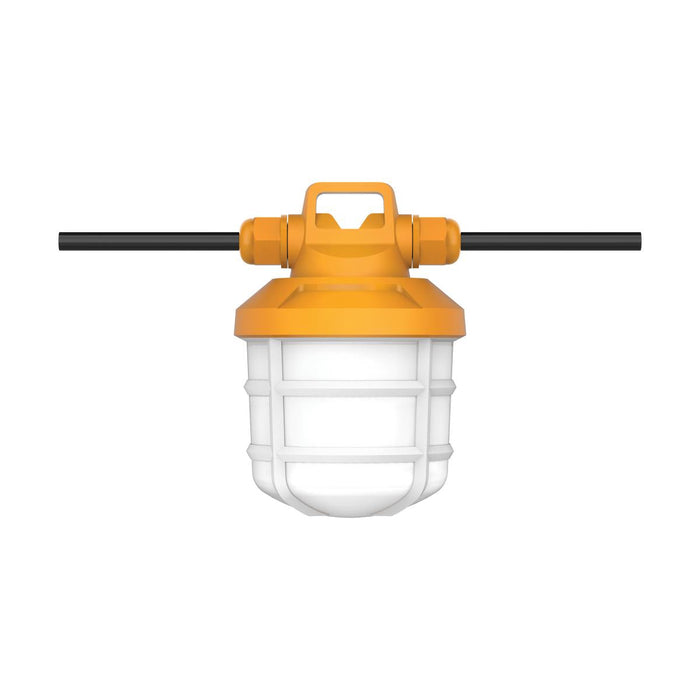 Satco S28976 50 Watt LED High-Lumen Industrial / Commercial String Light 5 Inter-Connected Lamps 5000K Integrated Cord / Plug 120 Volt