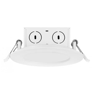 Replacement for Satco S29055 8.5 watt LED Direct Wire Downlight Edge-lit 4 inch 2700K 120 volt Dimmable