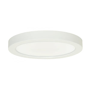 Satco S29336 18.5 watt 9" Flush Mount LED Fixture 2700K Round Shape White Finish 120 volts
