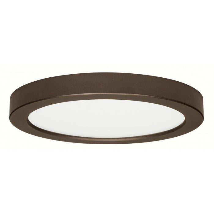 Satco S29338 18.5 watt 9" Flush Mount LED Fixture 2700K Round Shape Bronze Finish 120 volts