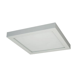 Satco S29340 18.5 watt 9" Flush Mount LED Fixture 2700K Square Shape White Finish 120 volts