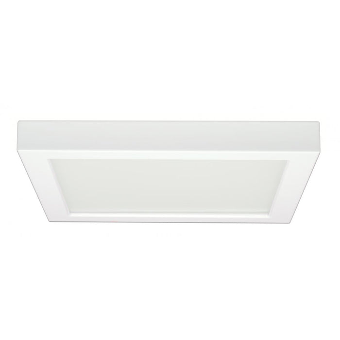 Satco S29343 18.5 watt 9" Flush Mount LED Fixture 3000K Square Shape White Finish 120 volts