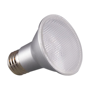 Satco S29409 6.5 Watt PAR20 LED 5000K 40 deg. Beam Angle Medium base 120 Volt