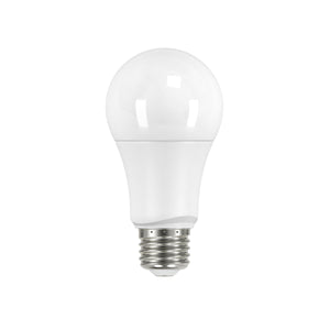 Satco S29558 9.5 Watt A19 LED Frosted 4000K Medium base 220 deg. Beam Angle 120 Volt Non-Dimmable 4-Pack