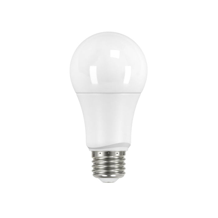 Satco S29558 9.5 Watt A19 LED Frosted 4000K Medium base 220 deg. Beam Angle 120 Volt Non-Dimmable 4-Pack