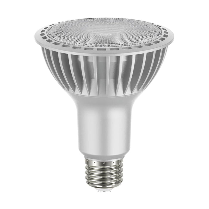 Satco S29764 21.5 Watt LED PAR30 Long Neck 3000K 40 deg. Beam Angle Medium base 120-277 Volt