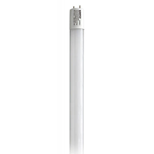 Replacement for Satco S29901 9W T8 LED 3500K Medium Bi Pin base 1100 Lumens Type B Ballast Bypass