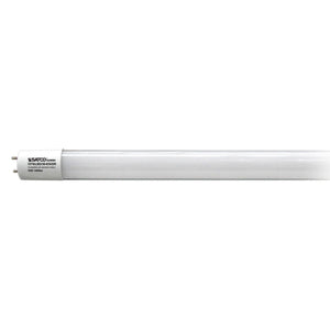 Replacement for Satco S29990 10 Watt T8 LED 3000K Medium Bi Pin base 50000 hours 1400 Lumens Type A Ballast dependent