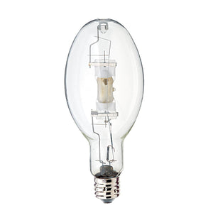 Satco S4256 MP350/ED37/V/UVS/UPS/4K/EX39 350 Watt Metal Halide HID Mogul extended base ED37 Clear 65 CRI 4000K