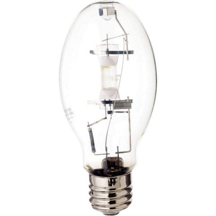 Satco S4291 MS200W/V/PS/740 200 Watt Metal Halide HID Mogul extended base ED28 Clear 65 CRI 4000K