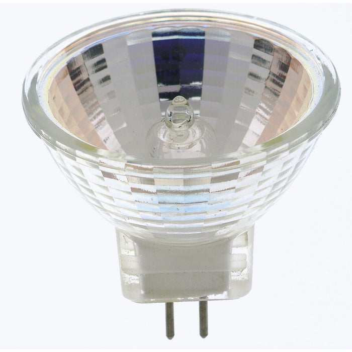 Satco S4645 10 Watt Halogen MR8 2000 Average rated hours Bi Pin GU4 base 12 Volt
