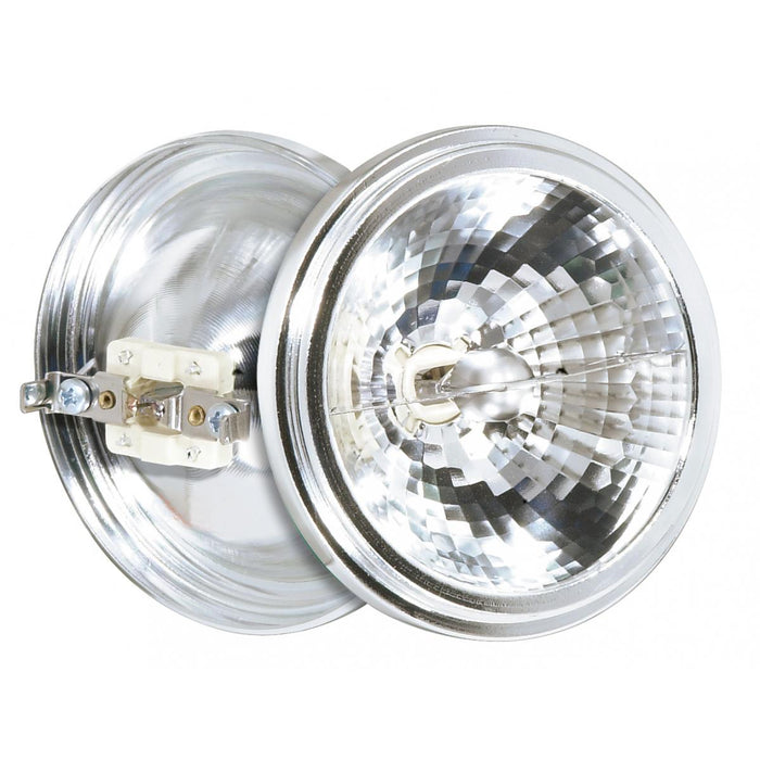 Satco S4695 100AR111/25/FL 100 Watt Halogen AR111 3000 Average rated hours G53 base 12 Volt