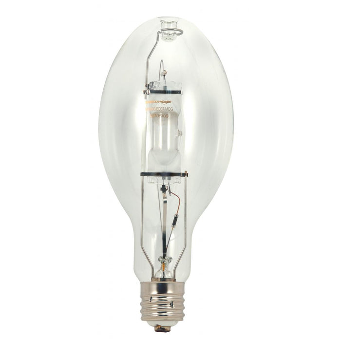 Satco S5825 MS350/ED28/U/PS 350 Watt Metal Halide HID Mogul base ED28 Clear 65 CRI 4200K