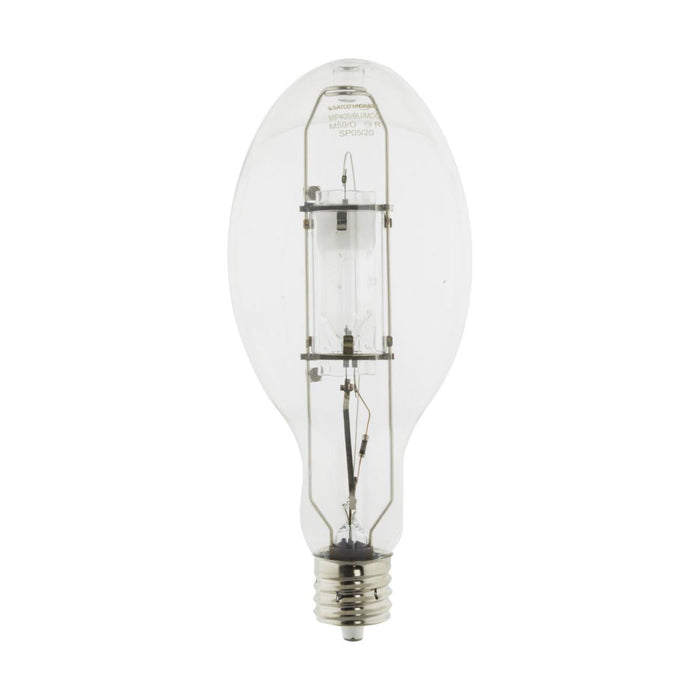 Satco S5887 MP400/ED37/BU/4K 400 Watt Metal Halide HID Mogul base ED37 Clear 65 CRI 4200K