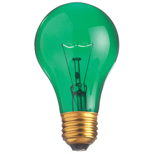 Satco S6081 25A/TG 25W Transparent Green