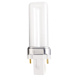 Satco S6700 CF5DS/827/ECO 5 Watt pin-based Compact Fluorescent 2700K 82 CRI G23 base