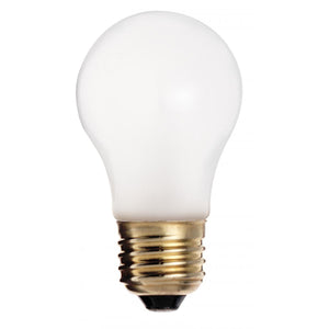 Satco S6811 40A15/FROST/TF/HT 40 Watt A15 Incandescent Frost 2500 Average rated hours 280 Lumens Medium base 130 Volt Teflon Shatter Proof
