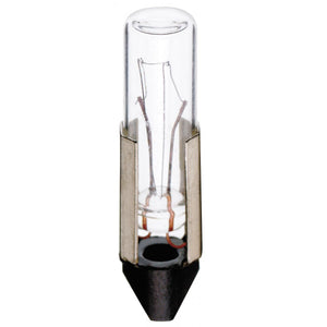 Satco S6904 24PSB 1.75 Watt miniature T2 10000 Average rated hours Telephone Slide base 24 Volt