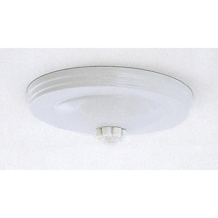 Satco S70-045 Blank Up Canopy Kit White Finish