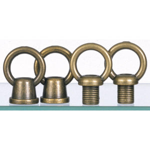 Satco S70-251 M And F Loop Antique Brass Finish