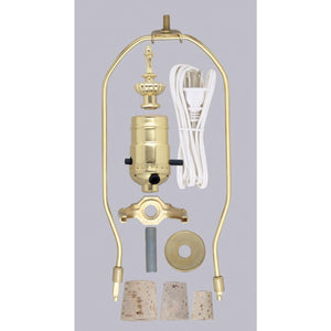 Satco S70-266 Create-A-Lamp Kit With Bottle Adapter