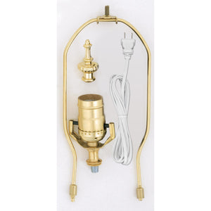 Satco S70-268 Create-A-Lamp Kit With White Cord