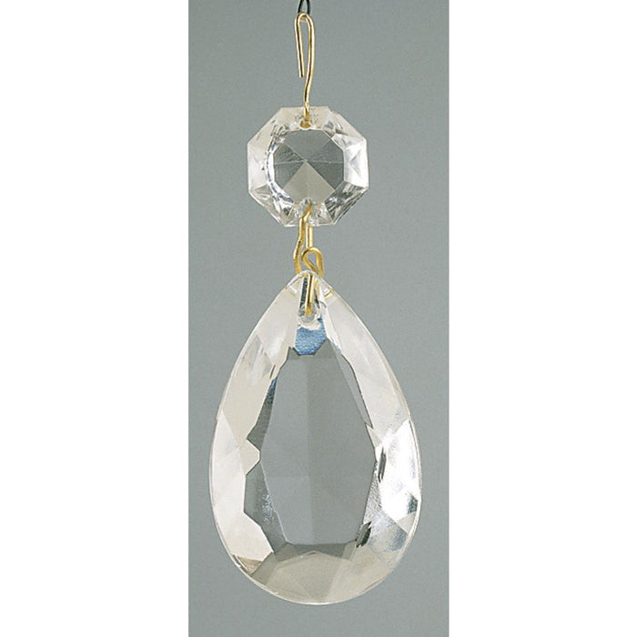 Satco S70-300 5 Crystal Prisms 1-1/2"