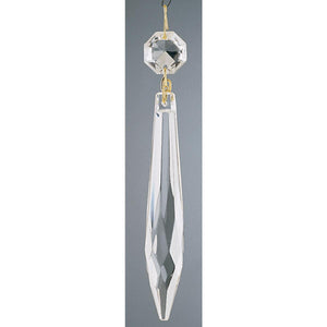 Satco S70-312 5 Clear Crystal Prisms 3 in. 5-Card