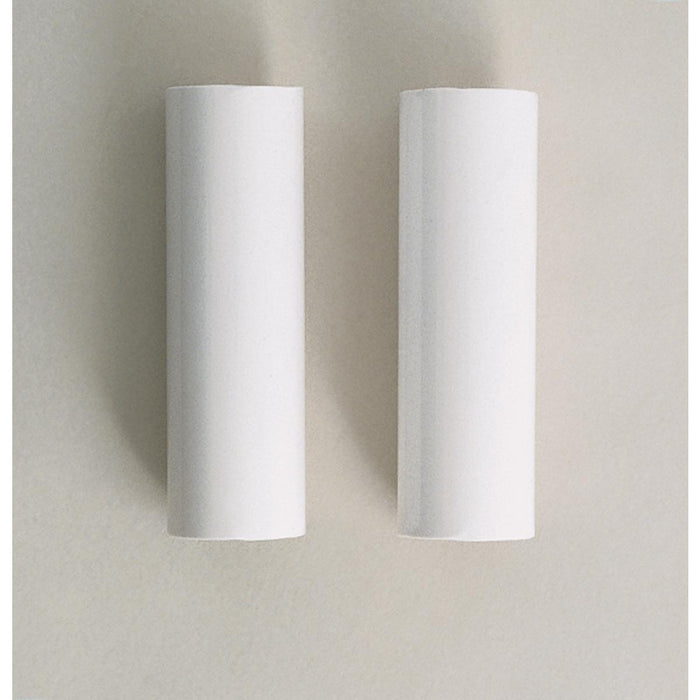 Satco S70-371 2 Plastic Candle Covers White Plastic 4" Height