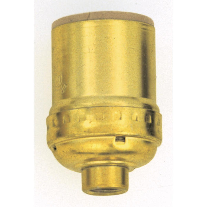 Satco S70-420 Keyless Standard Socket Brite Gilt Finish