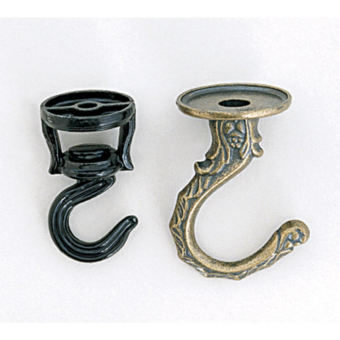 Satco S70-440 Large Hook Set Brass Finish