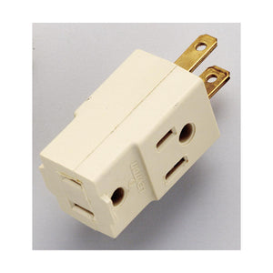 Satco S70-538 Vinyl Cube Tap Ivory Finish
