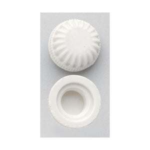 Satco S70-582 2 Plastic Lock-Up Caps White Finish