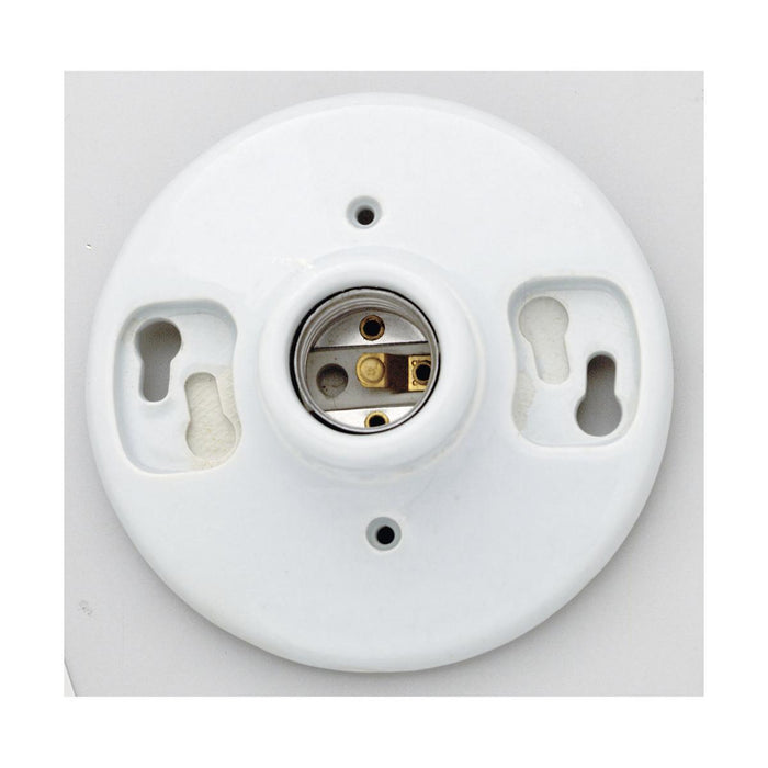 Satco S70-590 Keyless Porcelain Medium Lamp Holder
