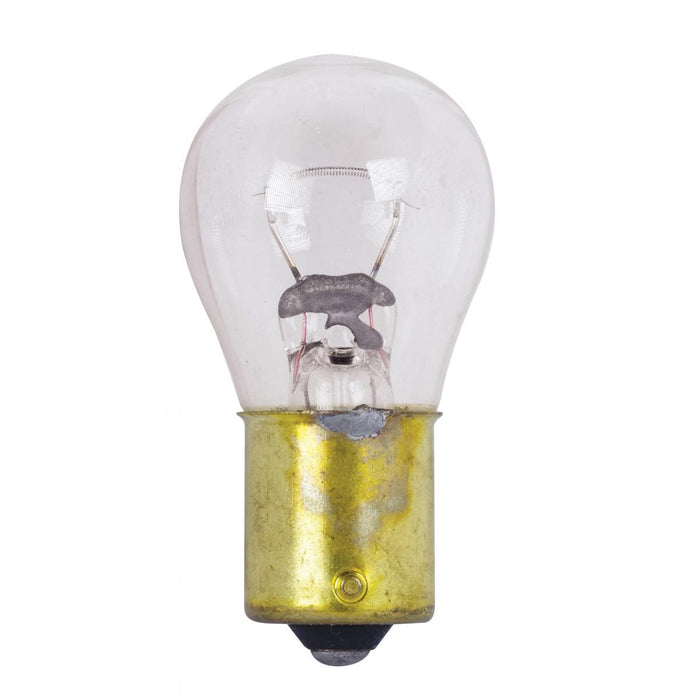 Satco S7097 2396 28.5 Watt miniature S8 400 Average rated hours Bayonet Single Contact Base 12.8 Volt